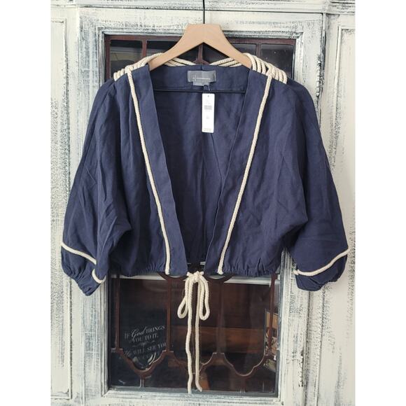 Anthropologie Women's Puff Sleeve Shrug - One Size - New - Picture 6 of 7